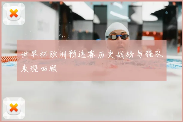 世界杯欧洲预选赛历史战绩与强队表现回顾