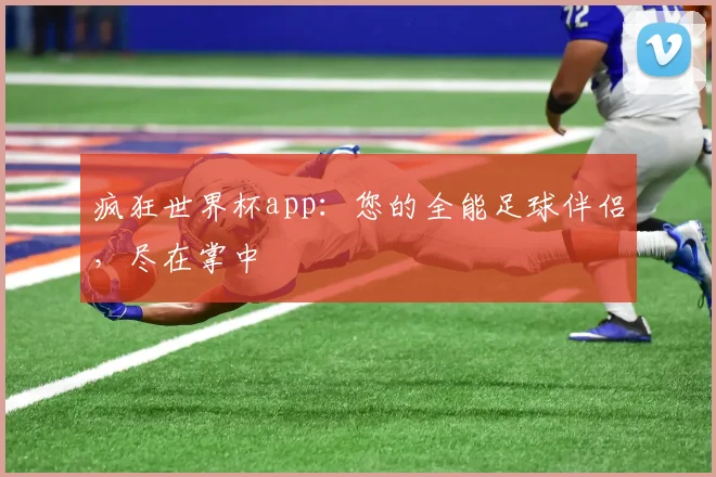 疯狂世界杯app：您的全能足球伴侣，尽在掌中